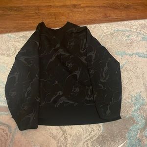 Block and Grey marble sweater